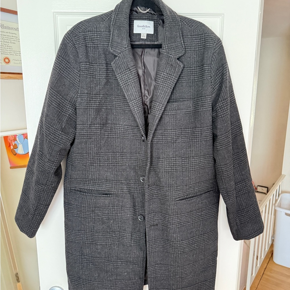 Goodfellow & Co Charcoal Houndstooth Jacket